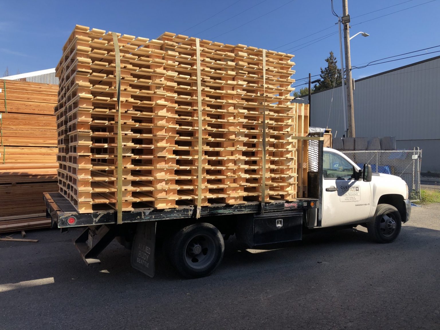 Skids & Pallets • Custom Crating